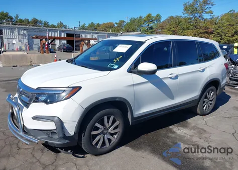 2020 Honda Pilot Awd Ex-L из США, поврежденный, VIN 5FNYF6H55LB040746
